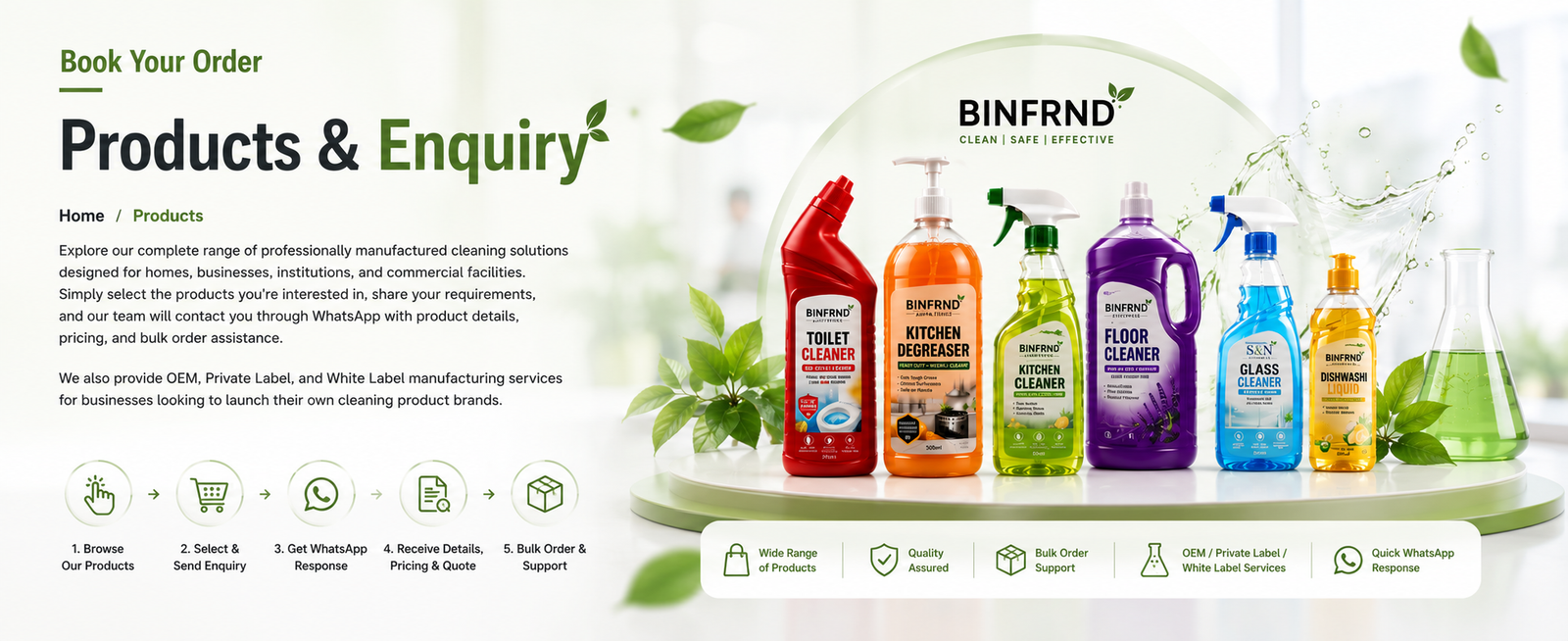 Products Enquiry